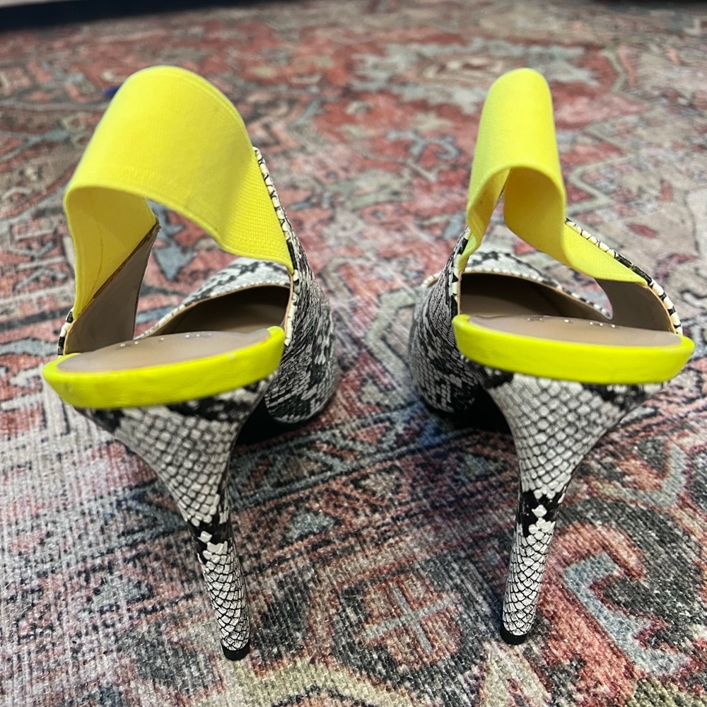 Mix No. 6 Python Heels - image 1